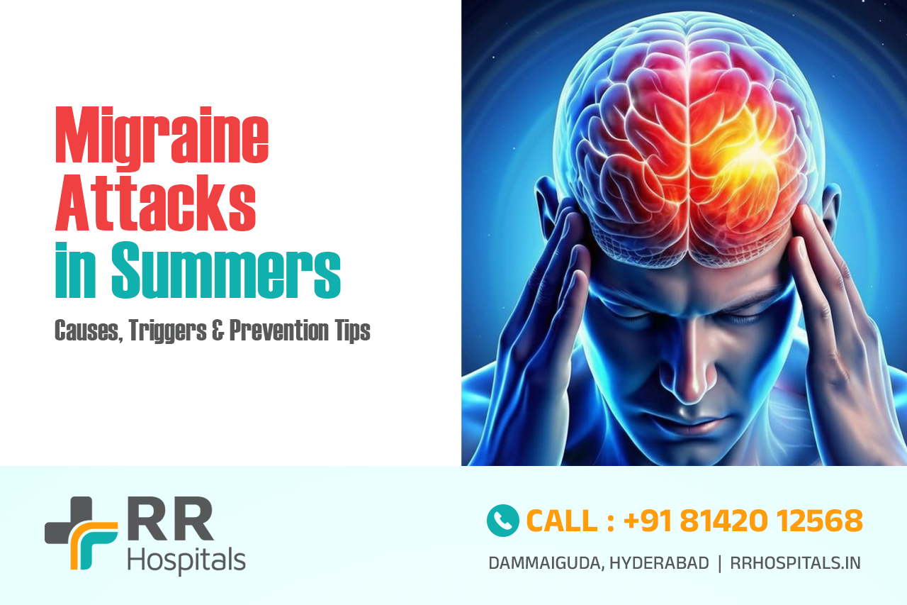 Migraine attacks in summer