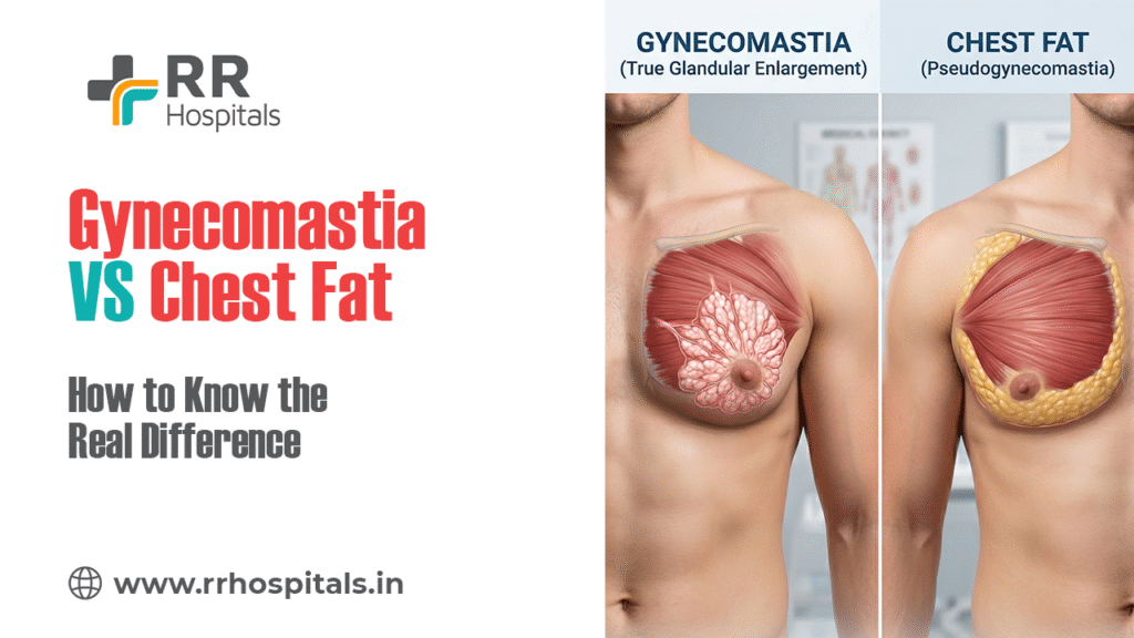 gynecomastia vs chest fat